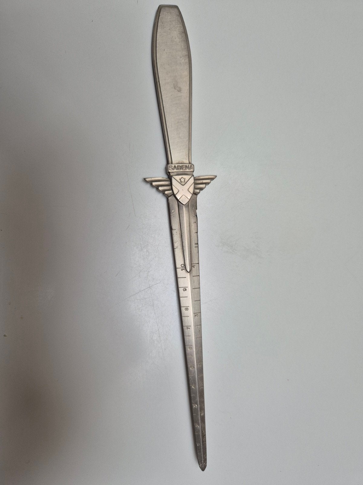 Ouvre-lettres/règle vintage SABENA, Enlèvement ou Envoi, Utilisé, Autres types