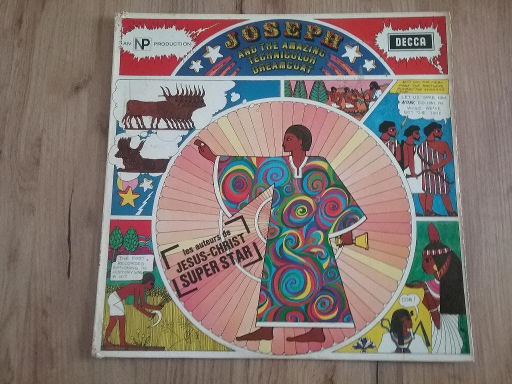 Manteau de rêve en technicolor Joseph et l'incroyable - LP, Housse de protection extérieure, Enlèvement, 1960 - 1969, Utilisé