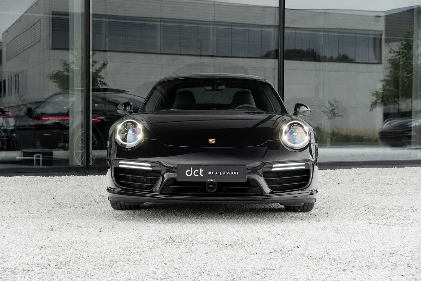 Porsche 911 TURBO 991 S ACC LIFT Sliding PanoRoof PDLS+, Automaat, 1675 kg, Adaptive Cruise Control, Zwart