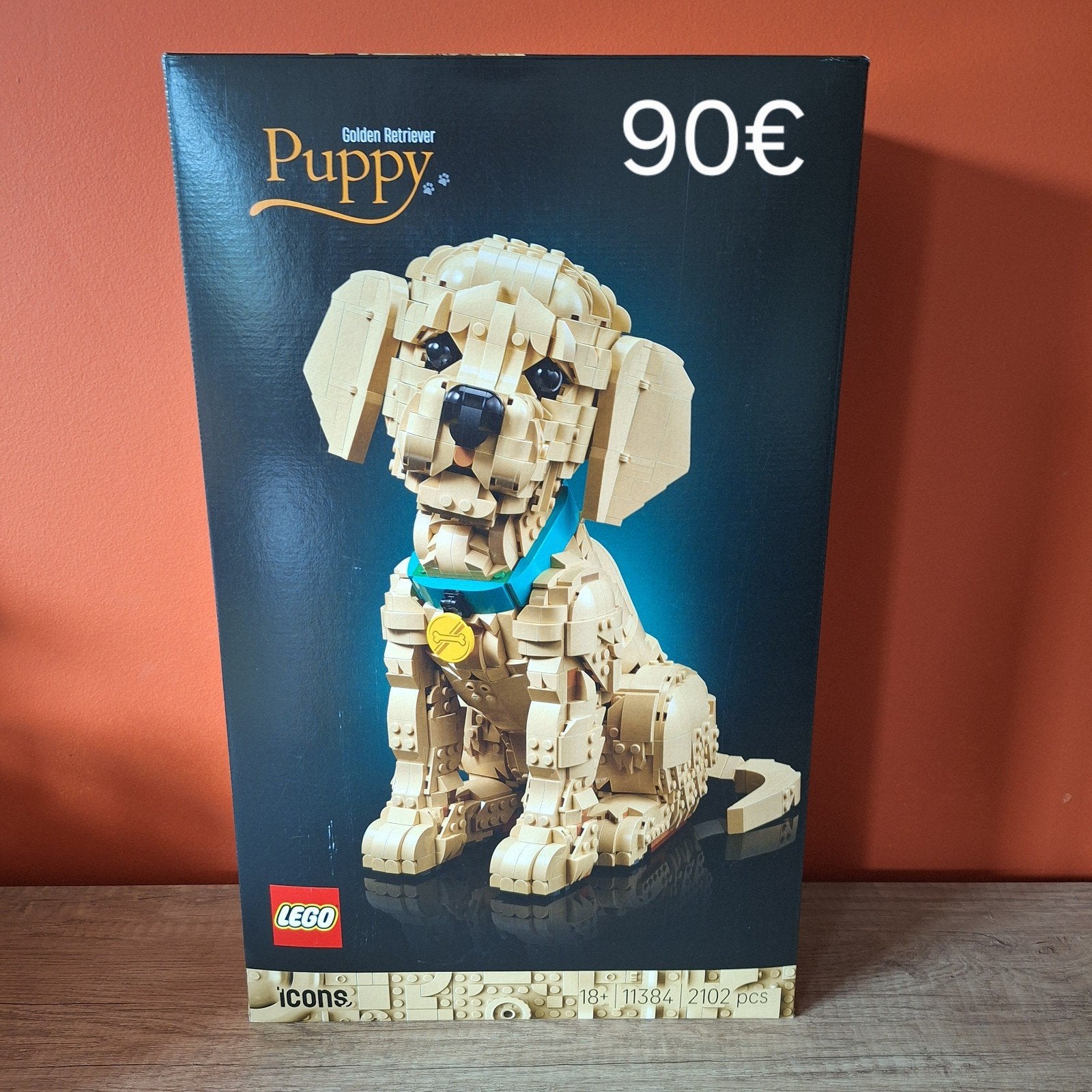 Chiot Golden Retriever 11384, Neuf, Lego, Ensemble complet, Enlèvement