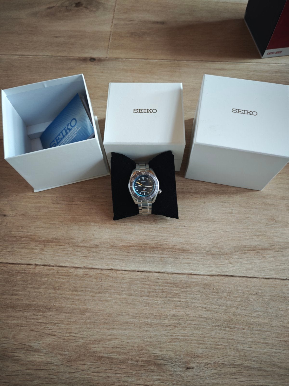 SEIKO SUMO SOLAR, Gebruikt, Staal, Polshorloge, Ophalen of Verzenden