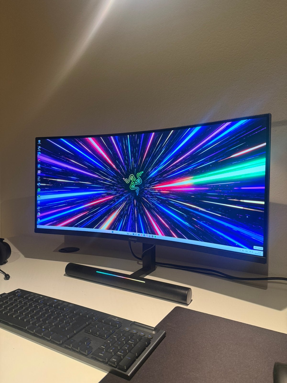 Huawei matevieuw GT34 sound edition ultrawide, Computers en Software, Ophalen, Zo goed als nieuw, Ultrawide