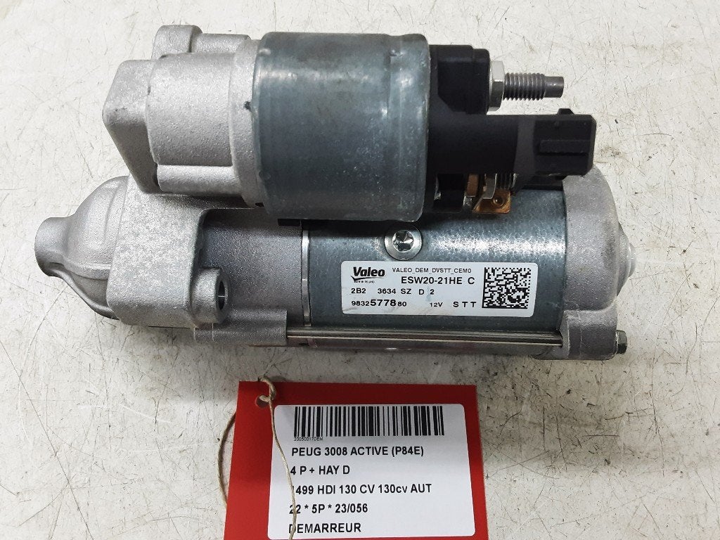 STARTMOTOR Peugeot 3008 II (M4 / MC / MJ / MR) (9832577880), Kontakt-peugeot@peugeot.com, Gebruikt, Peugeot Deutschland GmbH, Bahnhofsplatz
65423  Rüsselsheim, DE