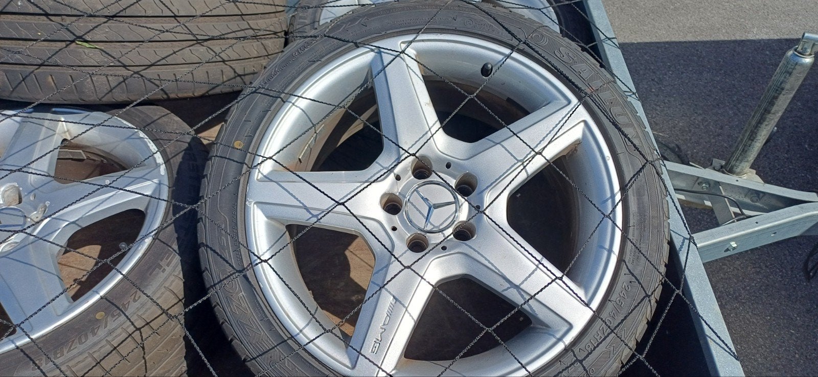 Jantes Mercedes-Benz AMG et Classique, Autos : Pièces & Accessoires, Pneus et Jantes, 245 mm, Véhicule de tourisme, Pneus été