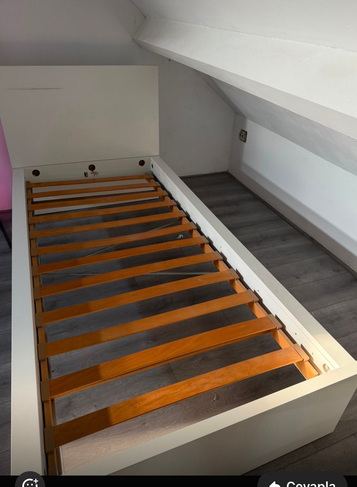 Bed ikea, Enlèvement, Comme neuf, 200 cm