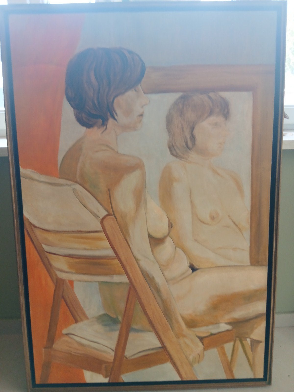 Groot Modernistisch Schilderij (1974), Enlèvement
