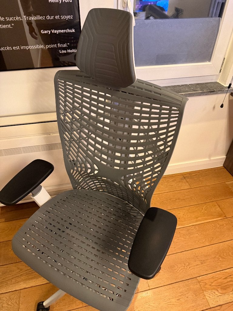 Chaise de bureau Merryfair neuve – jamais utilisée, Maison & Meubles, Enlèvement, Neuf, Gris, Chaise de bureau