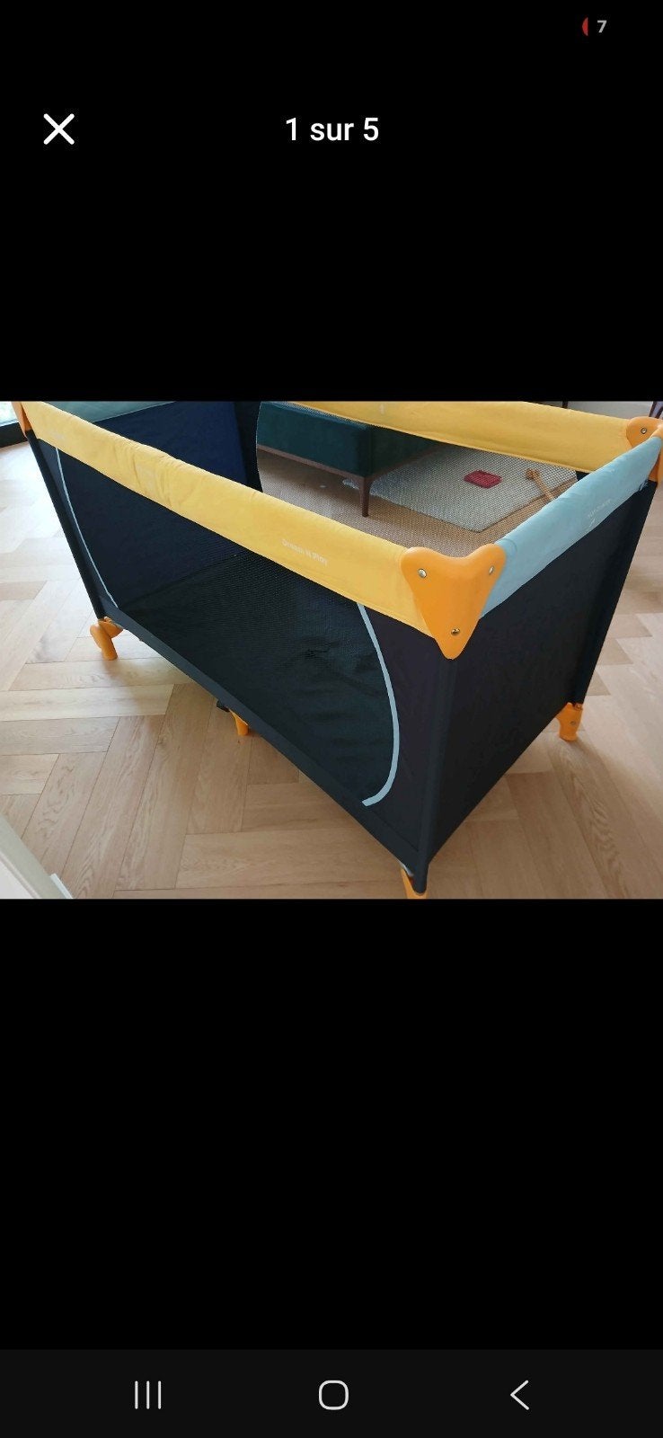 Hauck parasolbed, Kinderen en Baby's, Ophalen, Ledikant