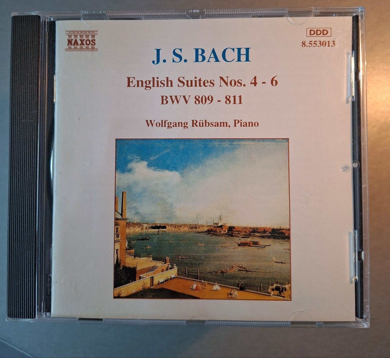 CD. J. S. Bach. Suites anglaises., Enlèvement ou Envoi, Utilisé, Bach
