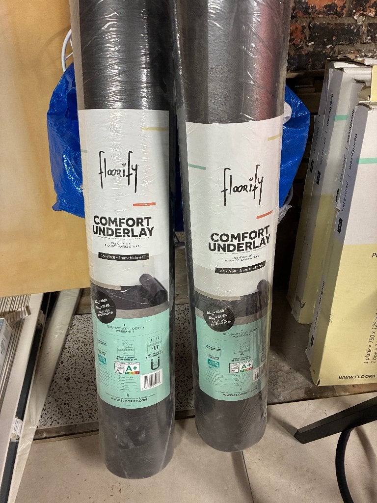 Sous-plancher Floorify Roller Comfort (2 pièces), Neuf, Synthétique, Enlèvement, Autres types