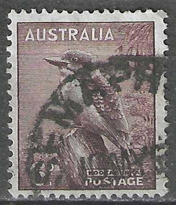 Australie 1937/1938 - Yvert 116A - Kookaburra (ST), Verzenden, Gestempeld