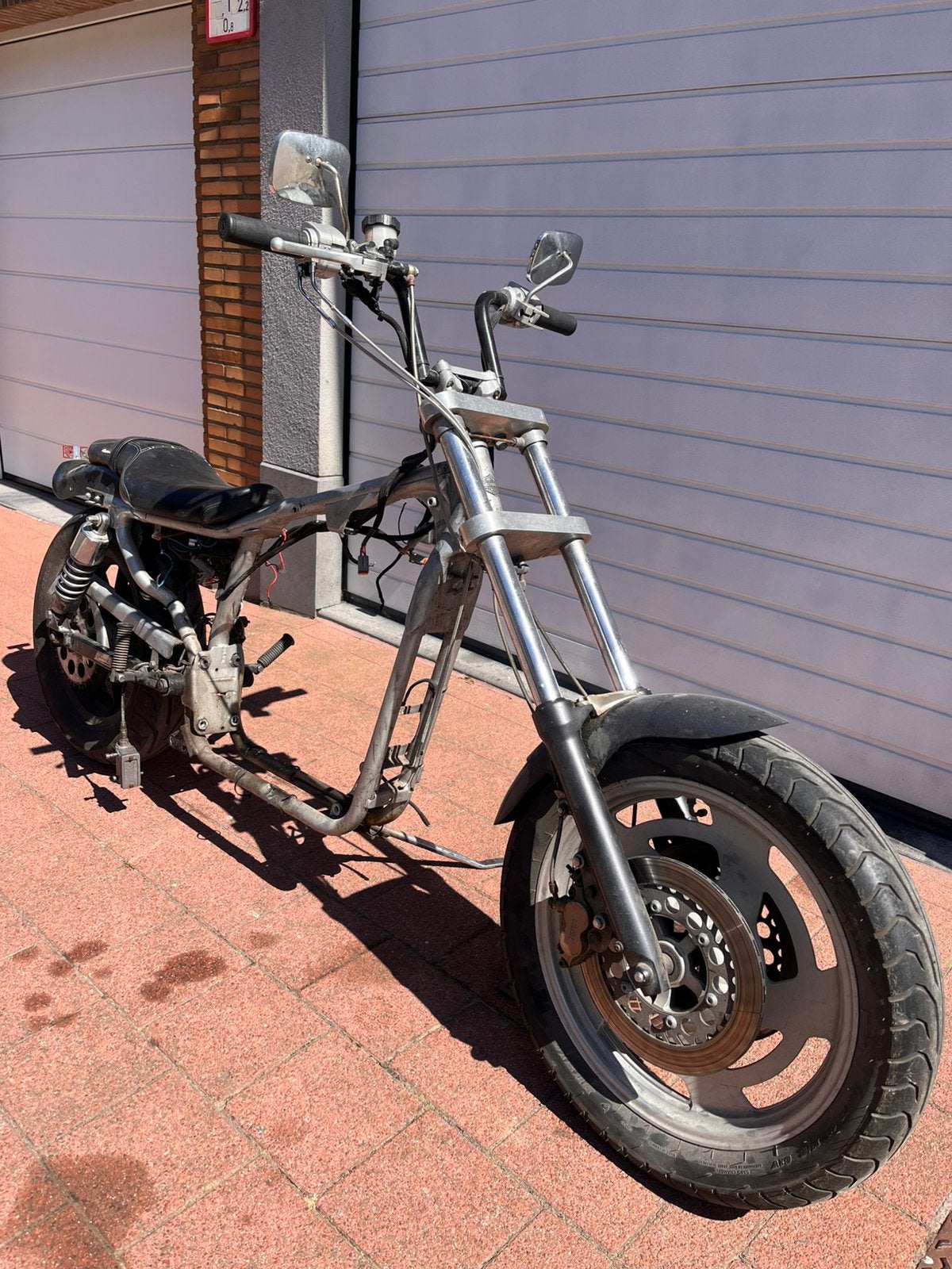 Harley-Davidson sportster 86-03 Rolling frame, Motoren, Ophalen, Gebruikt