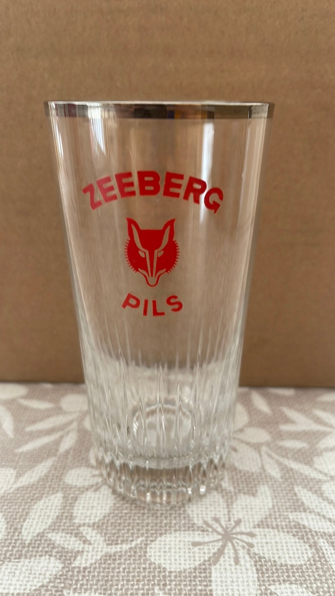 Glas zeeberg, Ophalen, Zo goed als nieuw
