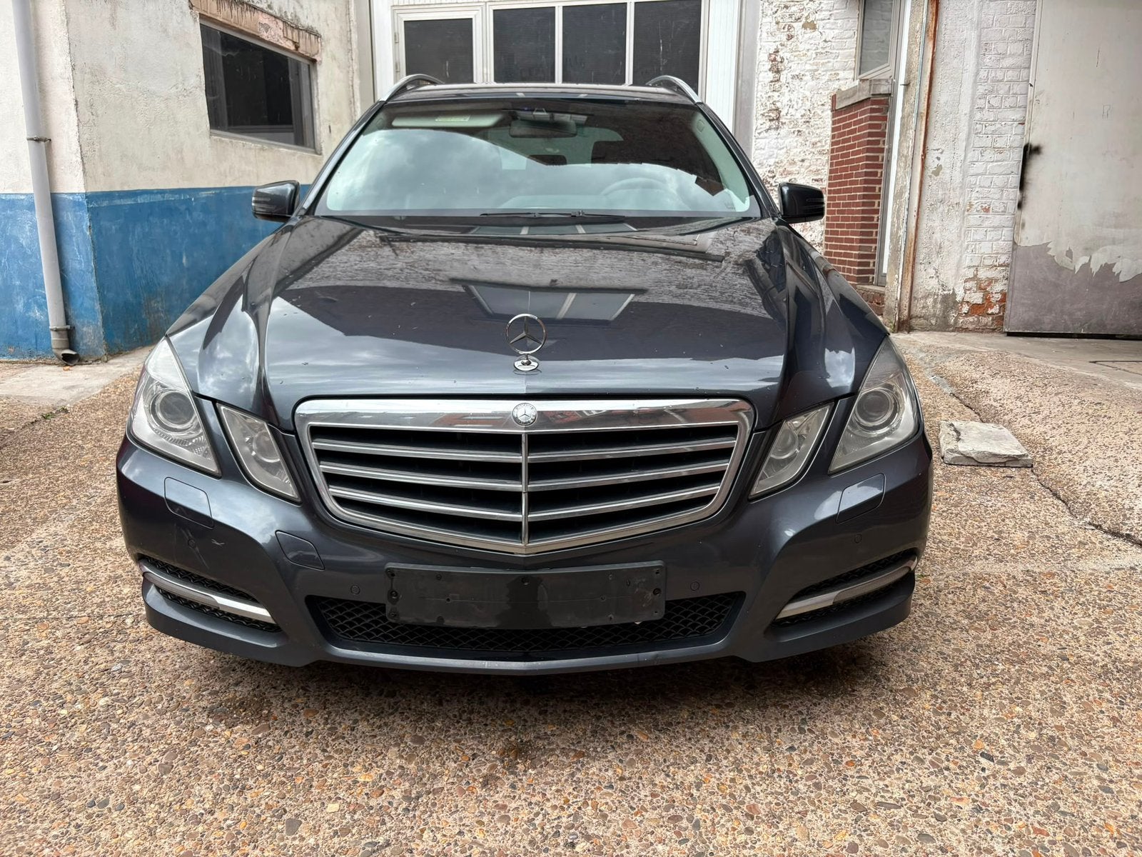 MERCEDES KLASSE E 200 CDI, Euro 5, Zwart, Blauw, Bedrijf