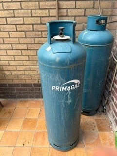grote lege gasfles primagas 46kg, Ophalen
