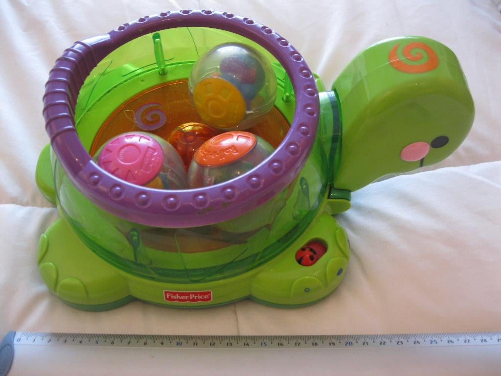 Jeu Fisher Price tortue avec balles, Enlèvement ou Envoi, Utilisé, Autres types