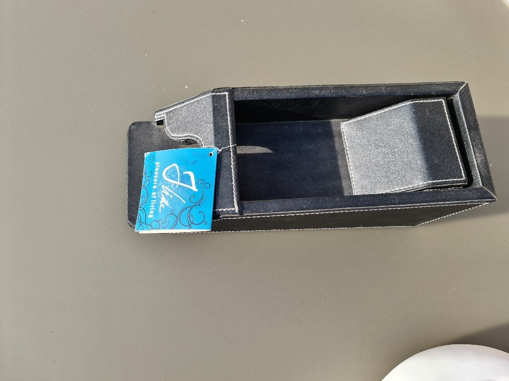 kaarten verdeler in leder, J-Line, Ophalen, Zo goed als nieuw