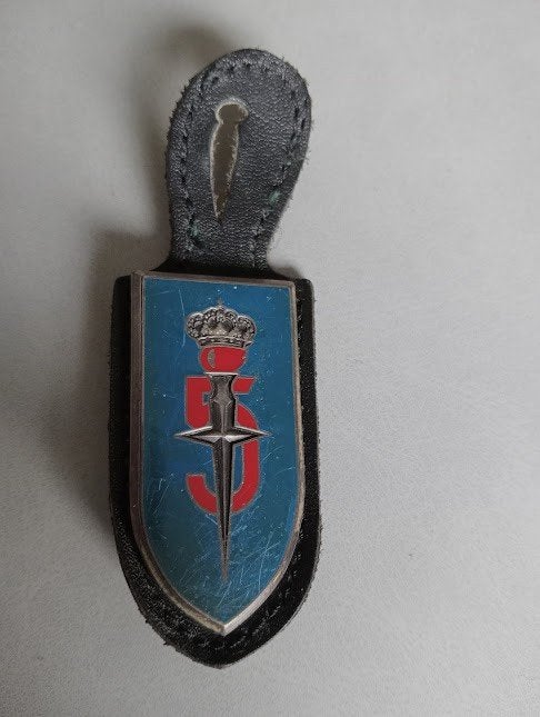 Ancienne breloque A.B.L., Enlèvement ou Envoi, Armée de terre, Emblème ou Badge