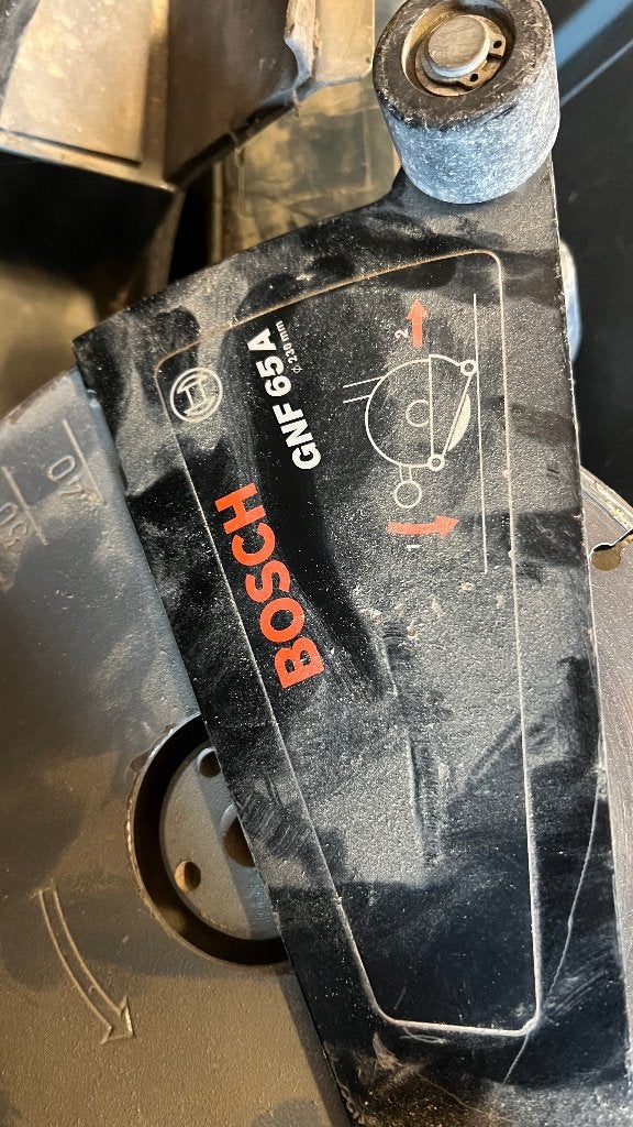 Bosch dubbele slijpschijf GNF65a, Bricolage & Construction, Outillage | Meuleuses, Enlèvement, Utilisé