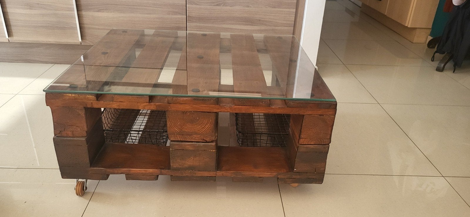 Table de salon en palettes, Maison & Meubles