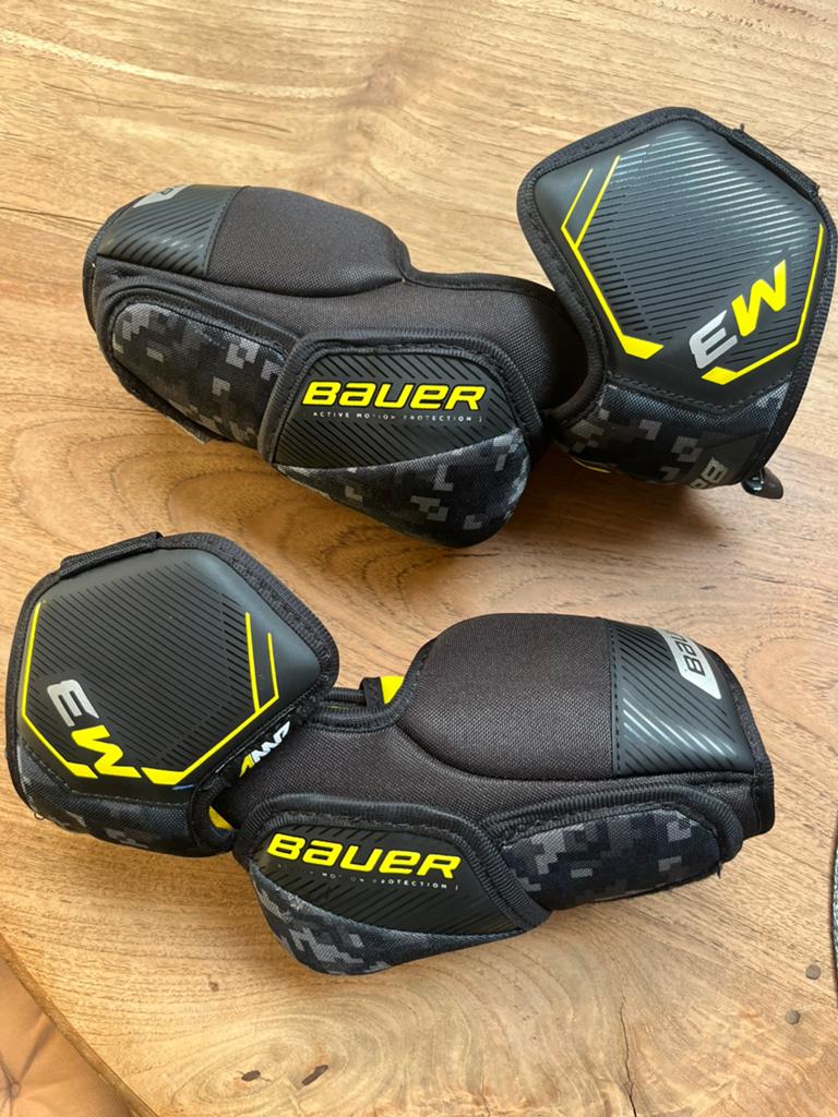 Bauer supreme M3 elbow pads, Sport en Fitness, IJshockey, Ophalen of Verzenden, Gebruikt, Bescherming