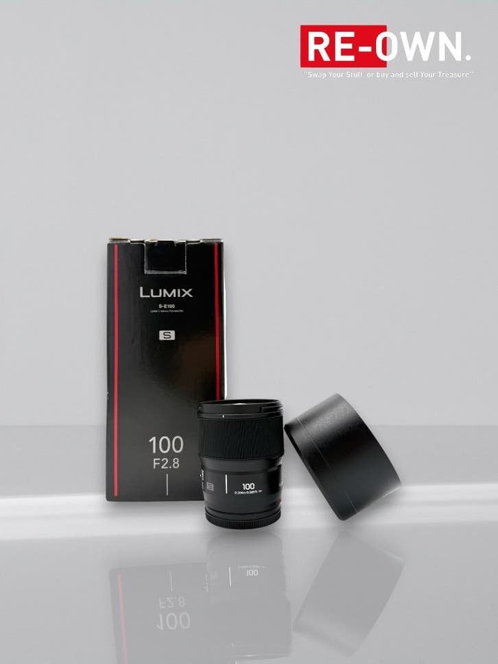 PANASONIC LUMIX S 100MM F/2.8 MACRO | L-MOUNT | DOOS | BTW