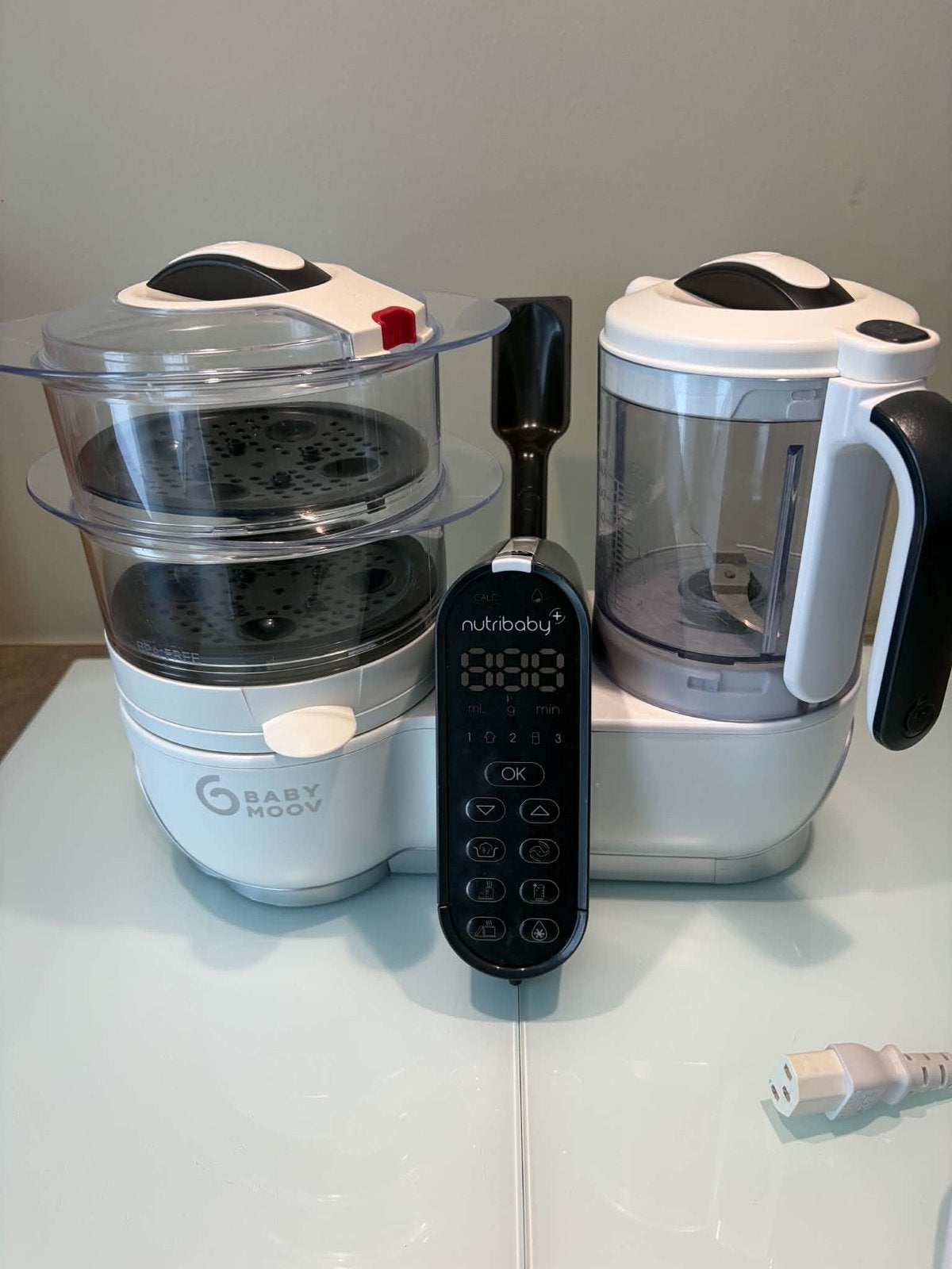 Baby moov nutribaby, Enlèvement, Utilisé