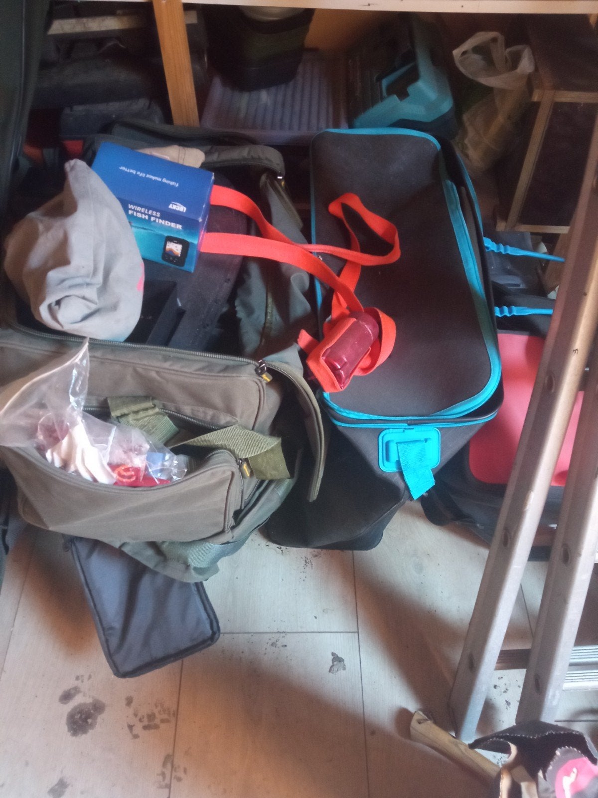 lot de matériel de pêche, Enlèvement, Utilisé, Ensemble complet