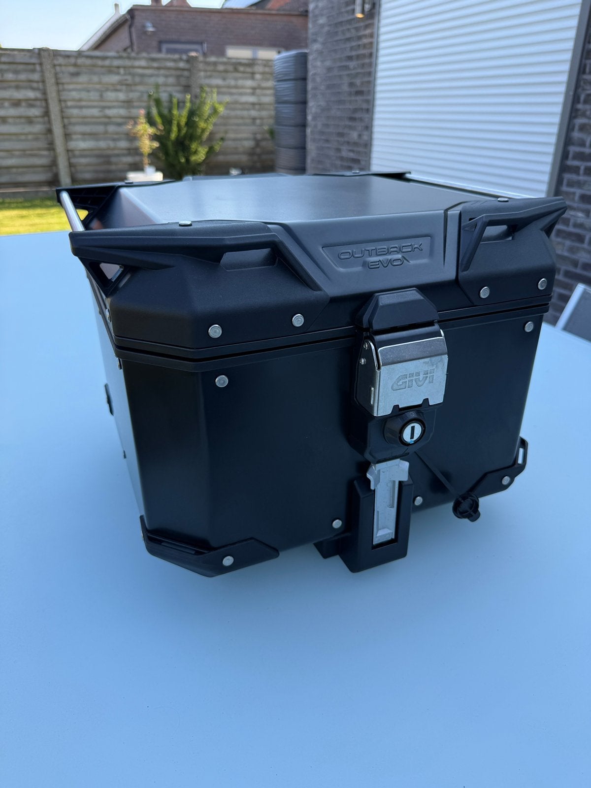 GIVI OBKEV42 Trekker Outback EVO topkoffer, Motoren, Accessoires | Koffers en Tassen, Ophalen, Zo goed als nieuw