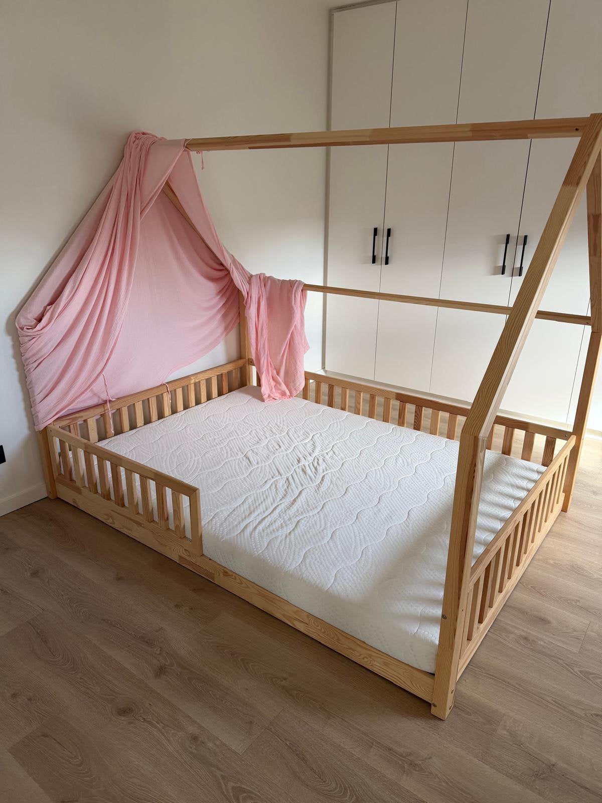 Prachtig kinderbed met accessoires, Ophalen, Zo goed als nieuw, Matras