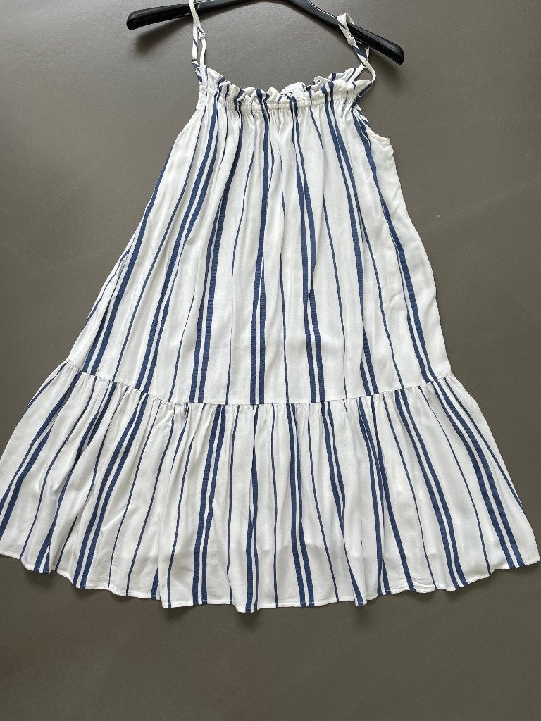 Wit/blauw kleedje maat 34, in perfecte staat!, H&M, Wit, Ophalen of Verzenden, Zo goed als nieuw