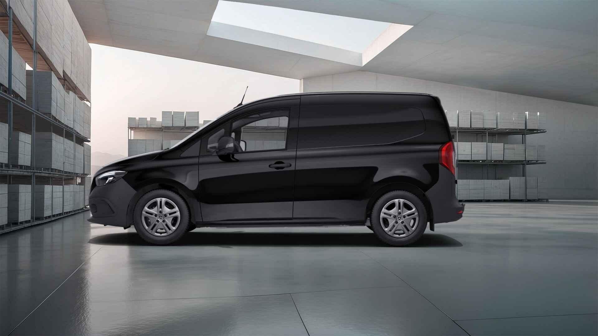 Mercedes-Benz Citan 112 CDI L1 Pro Trekhaak | Smartphone Int, Auto's, Zwart, 4 cilinders, 116 pk, Zwart