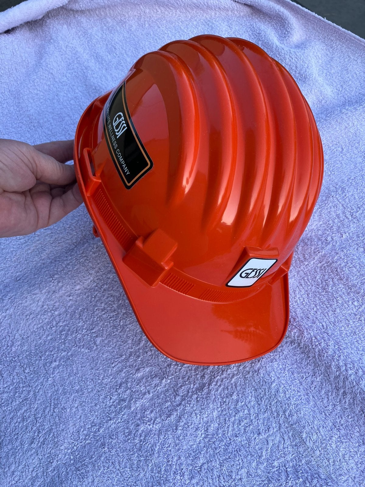 Casque de chantier - casque de sécurité - Gessi Orange, Vêtements | Hommes, Chapeaux & Casquettes, Enlèvement ou Envoi, Neuf, One size fits all