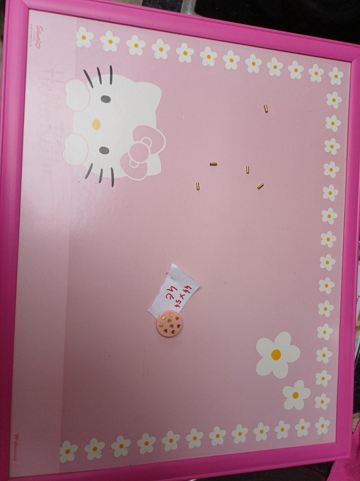Hello Kitty memo/magneetbord B54xH44, Ophalen of Verzenden