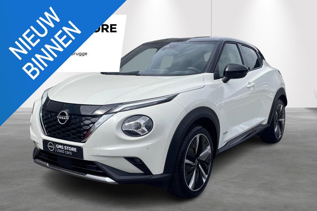 Nissan Juke 1.6 Hybrid 145 N-Design (automatique), Autos, Nissan, 750 kg, Entreprise, 5 portes, 105 kW