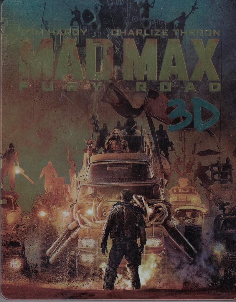Metalen behuizing Blu-ray 3D + Blu-ray: Mad Max: Fury Road, Ophalen of Verzenden, Gebruikt, Actie, Boxset