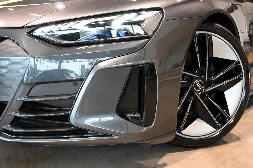 Audi E-Tron GT Quattro 93.4 kWh *LASER/PANO/B&O/MATRIX/CAM*, Auto's, Automaat, 350 kW, Zilver of Grijs, Te koop