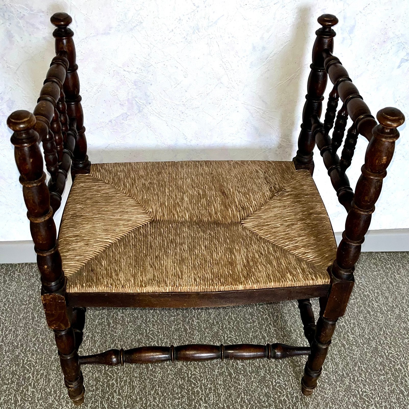 Chaise d’entrée authentique des années 1920 – style cottage, Antiquités & Art, Enlèvement