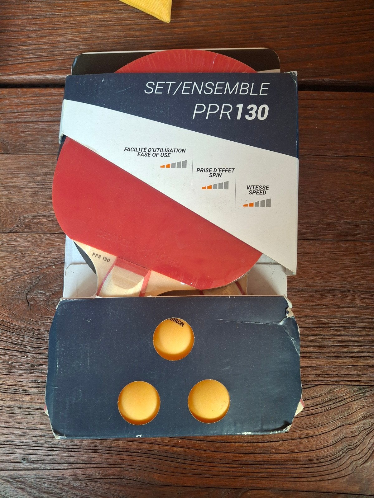 ping pong pallets en balletjes, Sport en Fitness, Ophalen of Verzenden, Nieuw