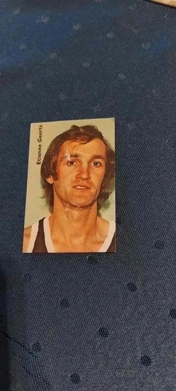 Prentje/Chromo : Etienne Geerts / Basketbal / Victoria, Verzamelen, Ophalen of Verzenden, Gebruikt, Poster, Plaatje of Sticker