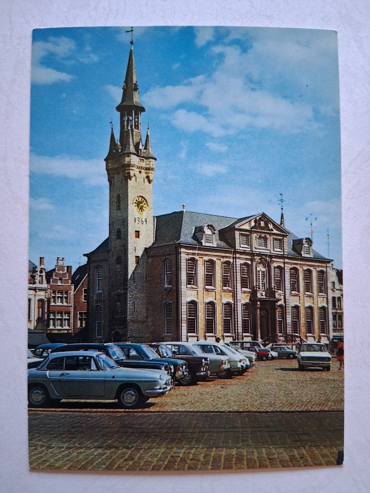 Postkaart Stadshuis van Lier, Ophalen of Verzenden