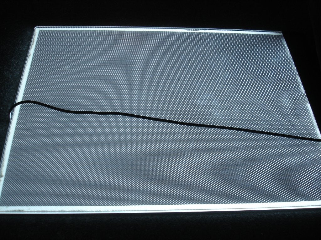 lichtplaat / licht plaat // A 4 formaat, Enlèvement, Comme neuf, Autres types