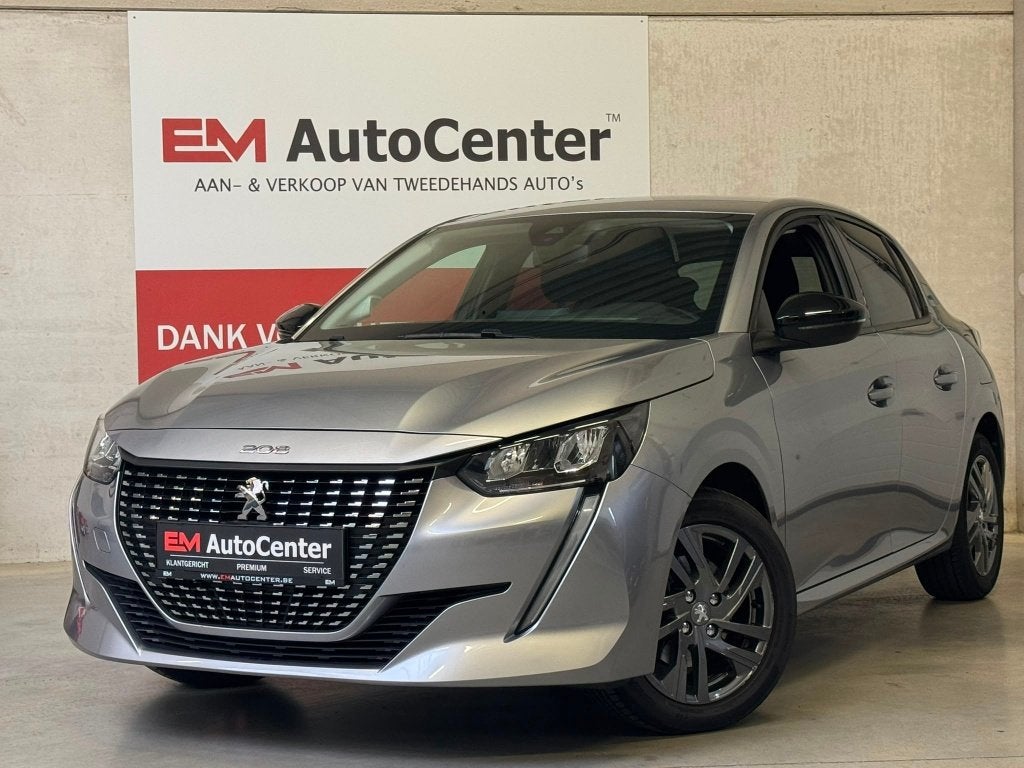 Peugeot 208 1.2i Benzine Style Camera-CarPlay-LaneA-Garantie, Autos, Peugeot, Argent ou Gris, Achat, Euro 6, Boîte manuelle