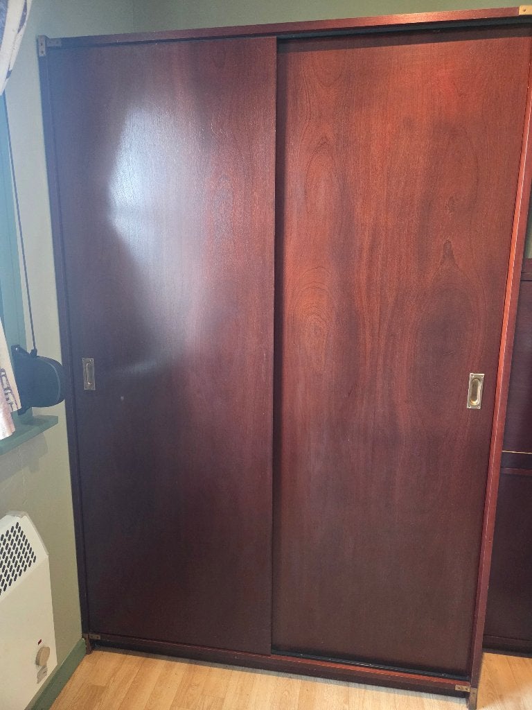Garderobe, Ophalen, Gebruikt, Overige houtsoorten, Met deur(en)
