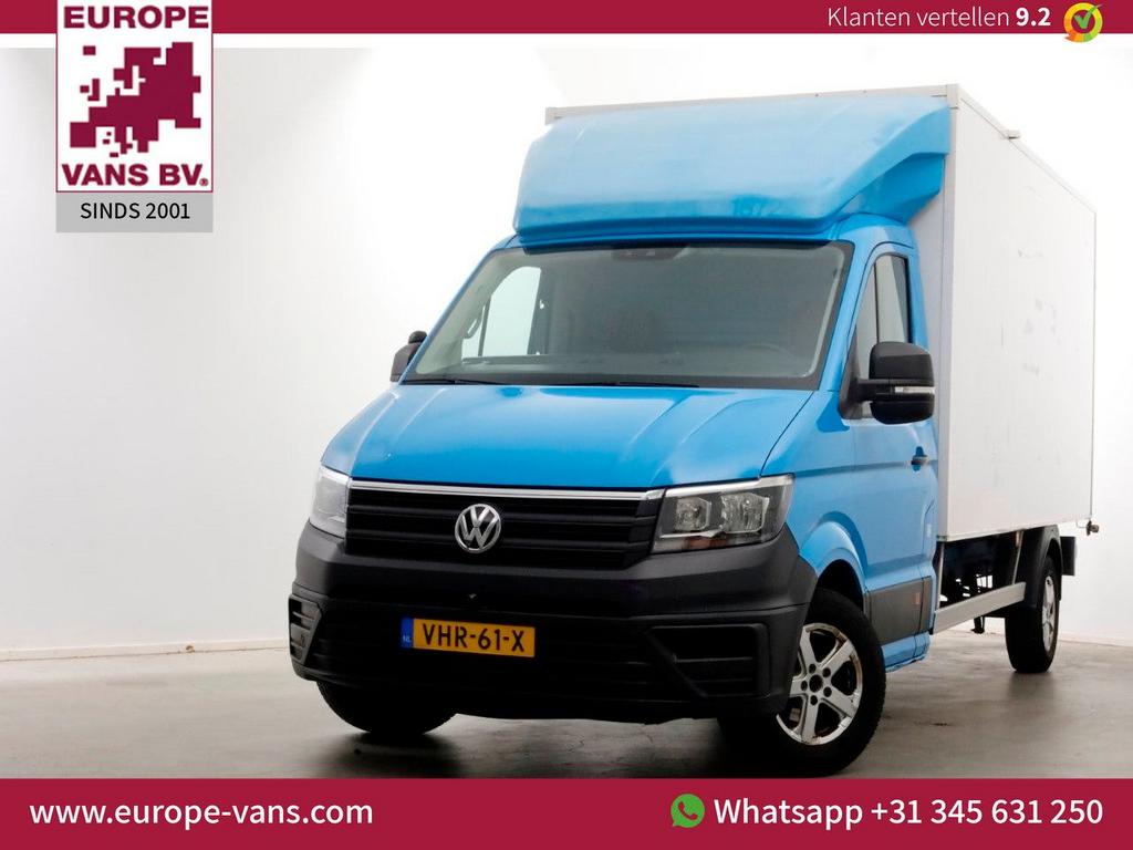 Volkswagen Crafter 35 2.0 TDI E6 Bakwagen met achterdeuren 2, Auto's, ABS, Blauw, Bedrijf, 277 g/km