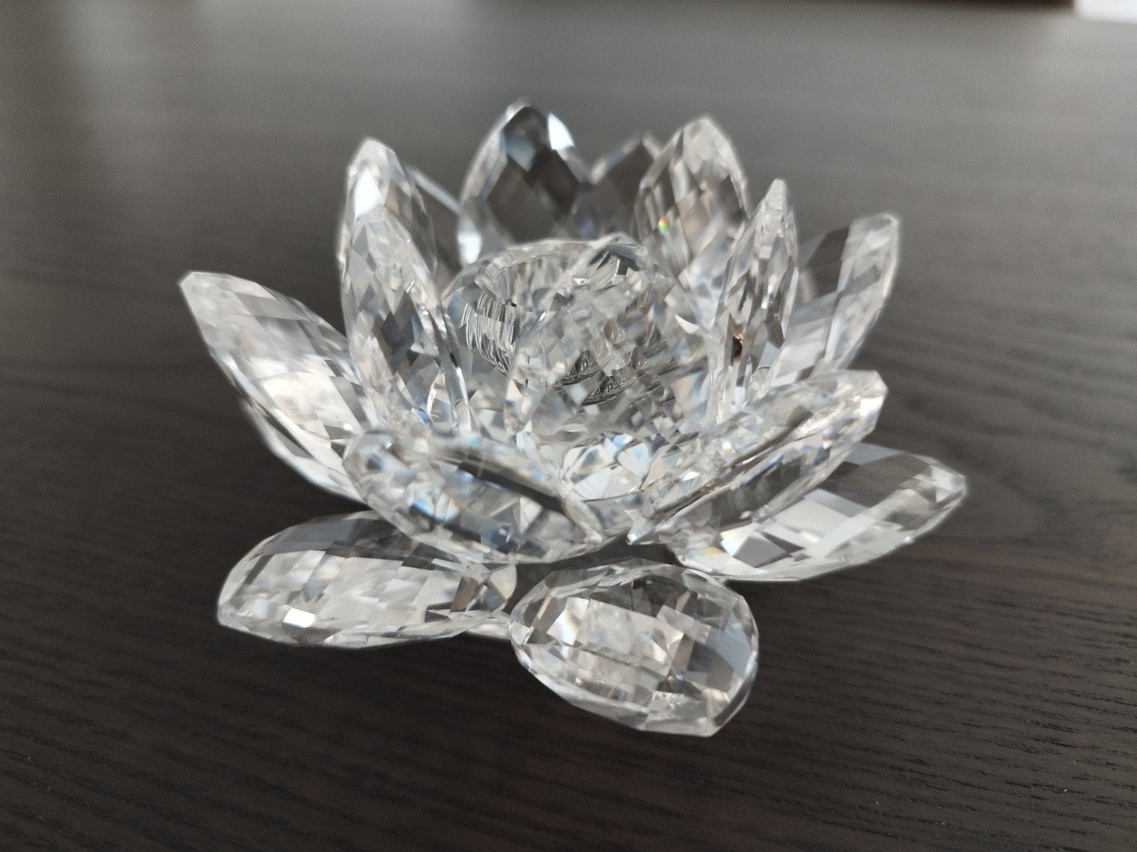 Swarovski: Lotus Theelichthouder, Verzamelen, Ophalen of Verzenden, Nieuw, Figuurtje