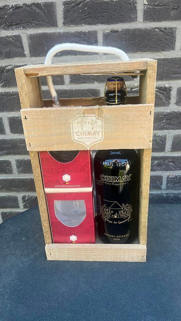 Chimay Grand réserve 2020 geschenkverpakking, Ophalen of Verzenden, Zo goed als nieuw