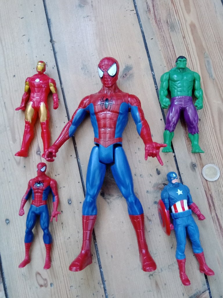 Marvel actie figuren, Ophalen