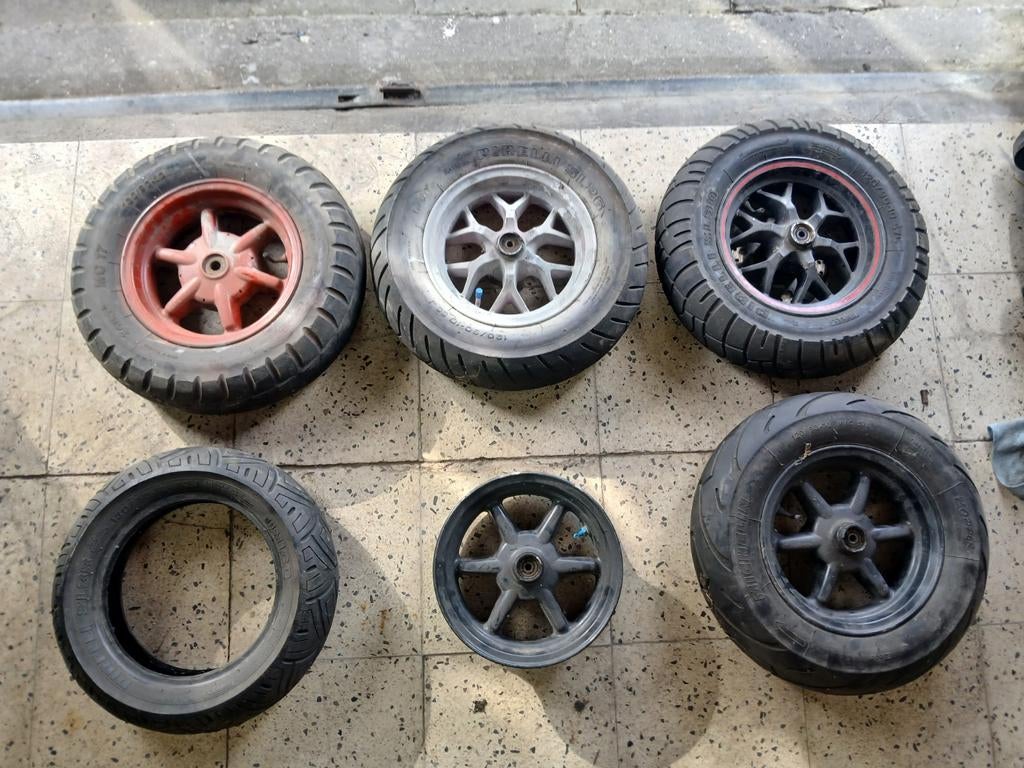 MBK booster wielen, Fietsen en Brommers, Ophalen, Gebruikt