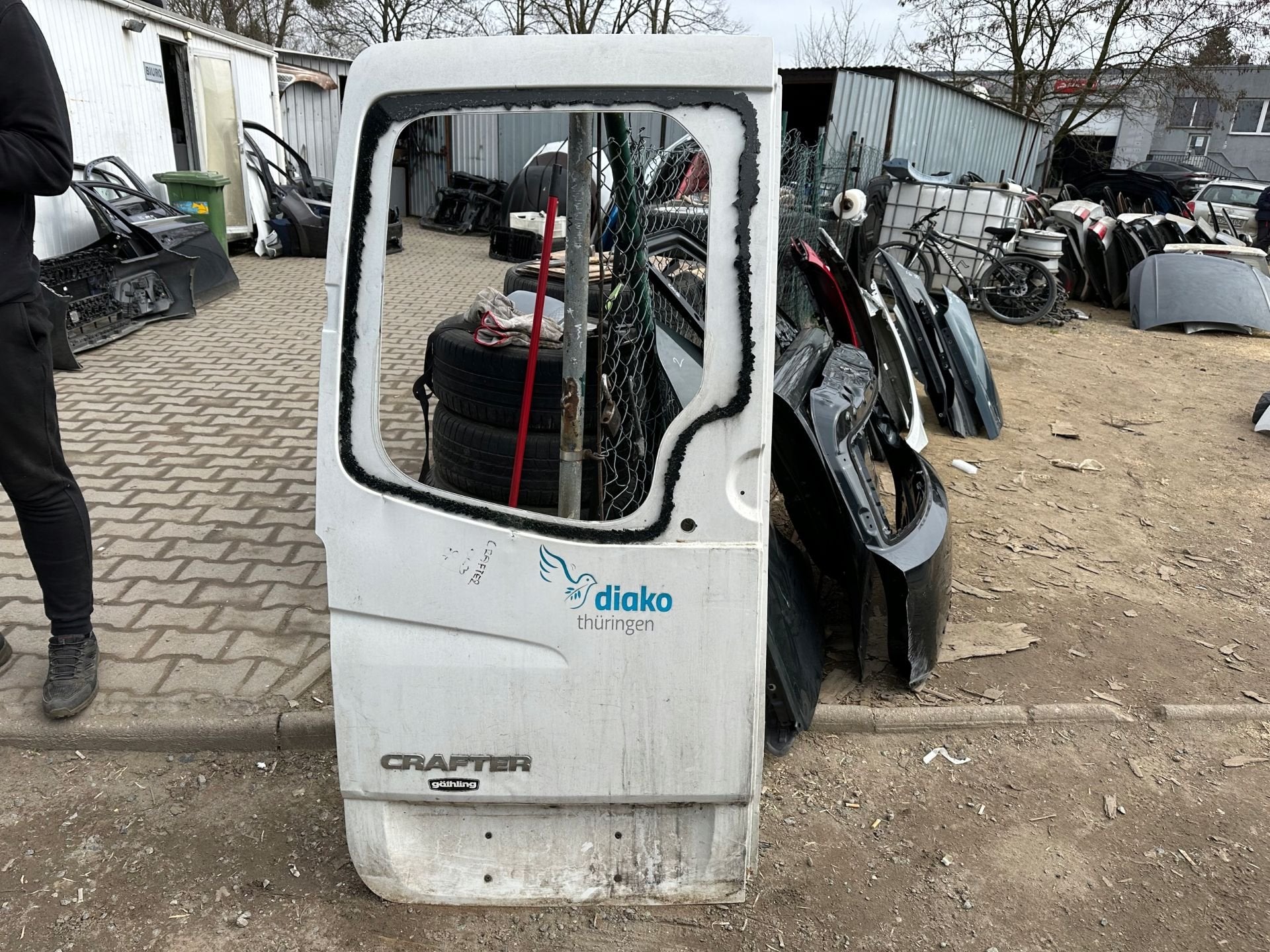 VOLKSWAGEN Crafter Mercedes Sprinter Portier Links W906, Gebruikt, Volkswagen AG, Links, Vw@volkswagen.de